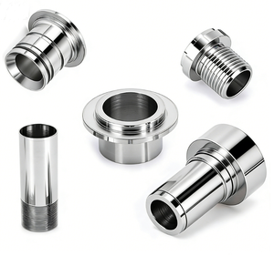 Tiges d'épaule usinées sur mesure <span class=keywords><strong>de</strong></span> précision, pièces usinées sur tour CNC, tiges en acier inoxydable tournées et fraisées pour pièces <span class=keywords><strong>de</strong></span> tournage métallique - Product Image 2