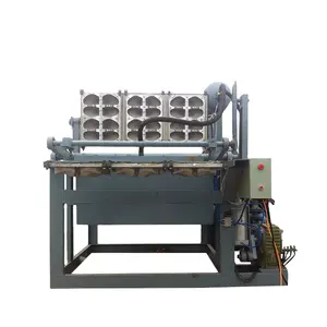 Manual used paper pulping shoe tray moulding machine egg tray production line