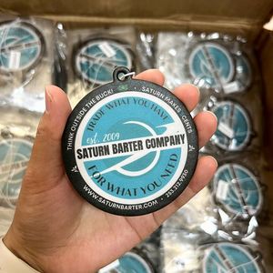 Premium Custom Designed Cross Style Silk Screen Printed Paper Car Air Freshener Business <b>Gift</b> Multiple Scents for Holiday - Product Image 1