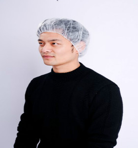 Livraison rapide Clip non tissé jetable/<span class=keywords><strong>Filet</strong></span> à cheveux bouffant <span class=keywords><strong>Filet</strong></span> à cheveux bon marché Couvre-chef pour les soins de beauté et l'industrie alimentaire - Product Image 5