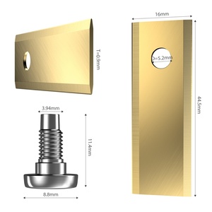 Lames de tondeuse robot 44,5x16x0,9 mm compatibles avec la tondeuse robot Stiga - Product Image 4