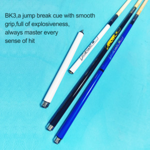 Premium Break Jump Cue Uni Lock Schnell stift <span class=keywords><strong>3</strong></span>-teiliger Ahornholz schaft BK3 Glatter Griff 58 Zoll 13,2mm harte Spitze - Product Image 2