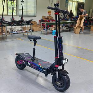 EU/USA STOCK 60V43AH Battery Adult Scooter Aluminum Frame 13-Inch Tires Hydraulic Disc Brakes Seat Adult Scooter - Product Image 3