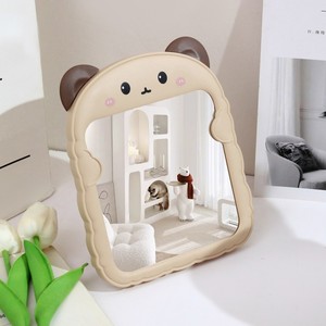 Miroir de Maquillage Pliant Vintage sur Pied en <span class=keywords><strong>Plastique</strong></span>, Design Personnalisé, pour Filles - Vente en Gros - Product Image 5