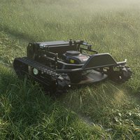 Robot Pemotong Rumput Remote Control Mesin Bensin Laris untuk Penggunaan di Rumah dan Kebun, Penjualan Mesin Pemotong Rumput