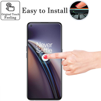 Verre trempé 2.5D à colle complète pour OnePlus Nord CE 5G Film 9H à couverture complète pour OnePlus Nord CE 2 5G