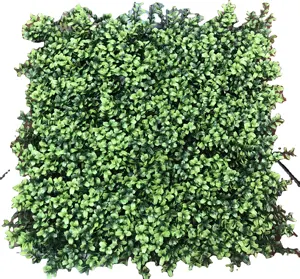 Free Size Artificial Boxwood Hedge Boxwood Panel Grass Wall Decor Wall Green Artificial Moss