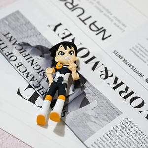 カスタマイズされたPVCブラインドボックスハンドメイド3Dモデル漫画キャラクターアーティキュレートPVCアクションフィギュア人形プラスチックオフィス玩具 - Product Image 6