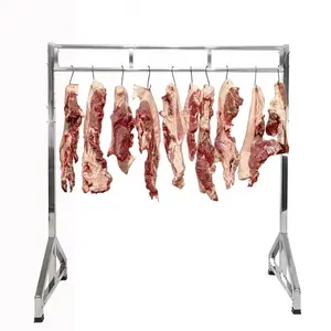 Wholesale meat hanging rack, Metal and Wood Display Shelves 