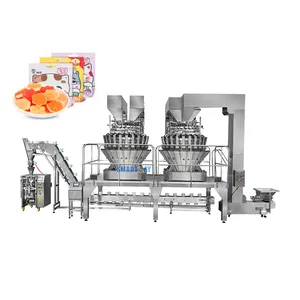 Smartwegen Mixen Met Een Gewicht Van 6 Soorten Gummy Suikerverpakkingssysteem Combinatie Weger Vulling Graunle Snack Verpakkingsmachine