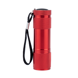 थोक पोर्टेबल एल्यूमीनियम बच्चों खिलौना मिनी टॉर्च लाइट कस्टम लोगो थोक छोटे लाल एलईडी फ्लैशलाइट - Product Image 4