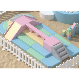 Túnel de Juego de Plástico con Forma de Arcoíris para Niños, Uso Comercial en Interiores, Estructura de Escalada Suave de Alta Capacidad, Colorido - Product Image 2