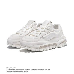 Nouvelles Chaussures de Skateboard à Plateforme pour Hommes et Femmes, Design Tendance, Rehaussantes avec Coussin d'Air, Style Sport Décontracté - Product Image 2