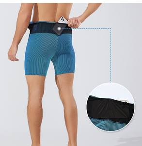 Celana Pendek Lari Kompresi Pria dengan Pakaian Dalam 2 in 1 Celana Olahraga Aktif untuk Gym, Latihan, Cepat Kering, Ketat - Product Image 2