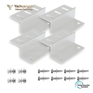 ตะขอเกี่ยวอะลูมิเนียม รูปตัว T แบบเรียบ ความยาว 80 มม. มีสามร่อง รุ่น 05 - Product Image 3