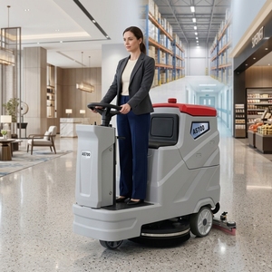 New Arrivals 2026 Laite Products <b>Robot</b> Industrial Dual Brushes Battery Powered Floor Scrubber the AS700 Driving Floor S - Product Image 3
