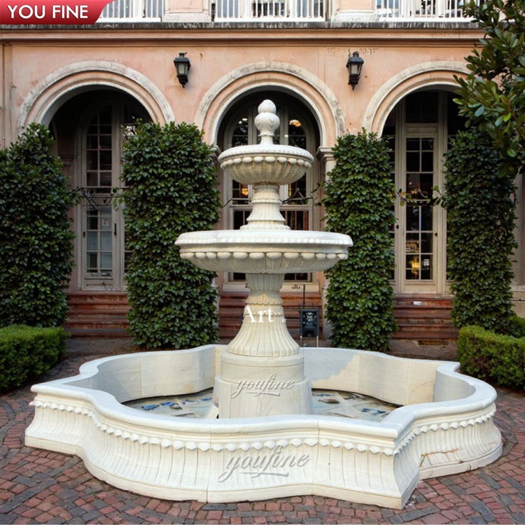 Large Outdoor Garden Marble Water Fountain
