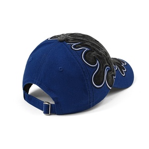 Gorra Snapback Personalizada de Algodón Lavado con Parche de Llama Bordado, Estilo Vintage Desgastado, Gorra de Béisbol para Hombre, Gorras Deportivas Urbanas - Product Image 6