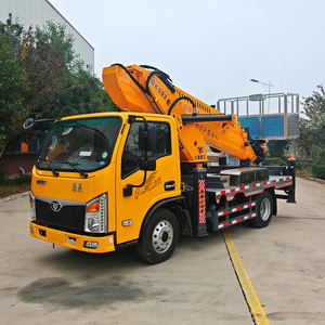 Plataforma de Trabalho Aéreo Montada em Caminhão HOMAN de 32m de Altura, Preço de Fábrica - Product Image 1