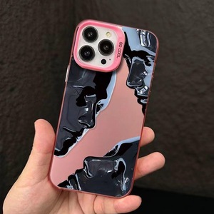 Custodia Protettiva Antiurto Elettroplaccata con Protezione Fotocamera, Cover per Telefono IMD Fantastica con Stampa Artistica a Colori per iPhone 17 16 15 14 Pro Max - Product Image 5