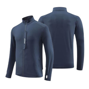 Full Zip Sport <b>Jacket</b> Men 90%Polyester 10%Spandex Outdoor Track <b>Jackets</b> Active Wear Casual <b>Workout</b> <b>Jacket</b> - Product Image 6