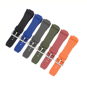 Bracelet de montre en silicone à libération rapide HUANLONG, bracelet universel de 16 mm pour hommes et femmes GA2100 GM2100 - Product Image 1