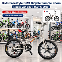 Logo personnalisé mode violet enfants adolescents adultes vélo 12 14 16 20 pouces Bmx freestyle vélo pour enfant