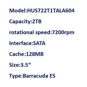 Disco Duro Mecánico de Grado Empresarial de 6 TB, DC HA340, SATA, 7200 rpm, 256 MB, CMR Vertical, 3.5 Pulgadas, WUS721206BLE6L4 <span class=keywords><strong>HUS726T6TALE6L4</strong></span> - Product Image 4
