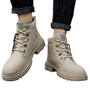 2022 Autumn and Winter Fashion New Men's Boots Wholesale Casual High-top Tooling Shoes - Product Image 3