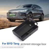 Boîte de rangement pour accoudoir de voiture, plateau pour BYD Tang EV 2021 2022 2023 2024, organisateur de console centrale, accessoires de voiture