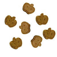 Nouveauté d'usine : Biscuits en forme de fruits, friandises moelleuses pour chiens, friandises saines pour chiens, récompenses pour l'entraînement quotidien des chiens