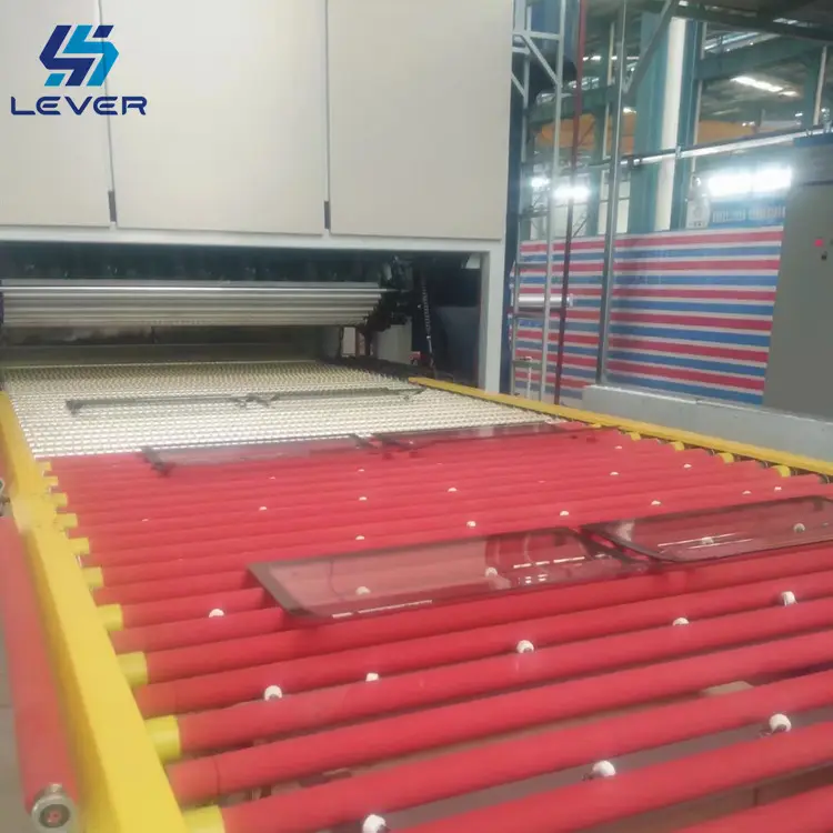 Glass Tempering Furnace making tempered glass used on Curtain wall