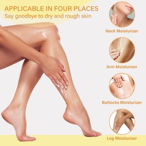 Crème hydratante personnalisée pour les jambes, réparatrice de peau de poulet, exfoliante pour peaux mortes - Product Image 6