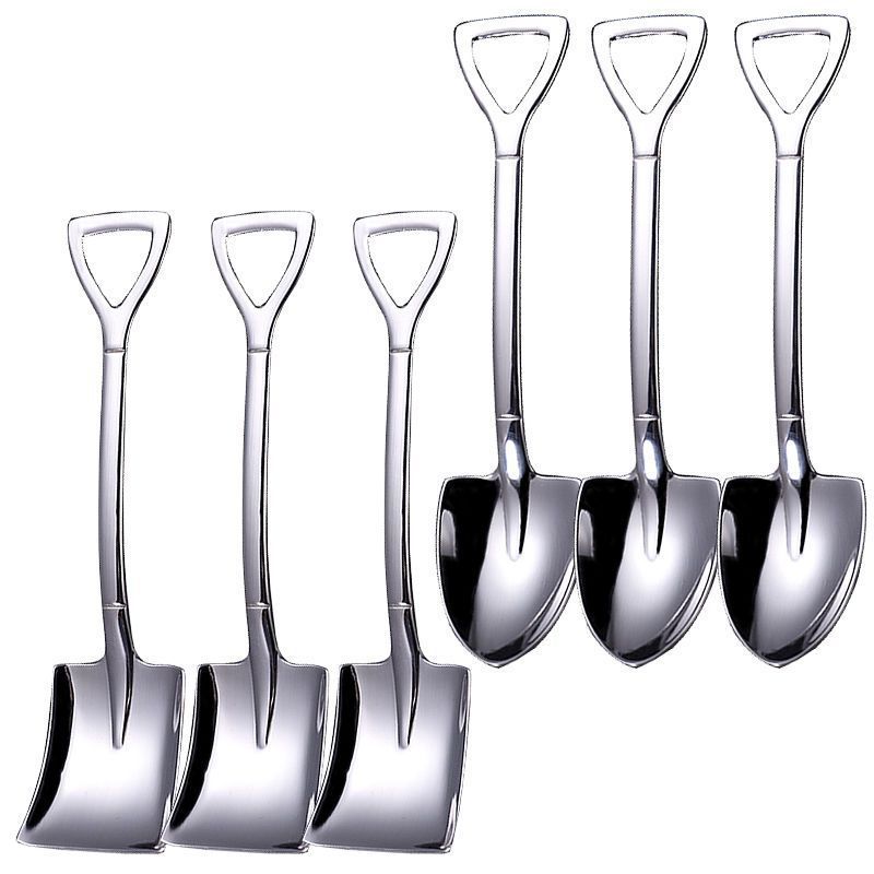 410 creative spoon [pointed + square] *3