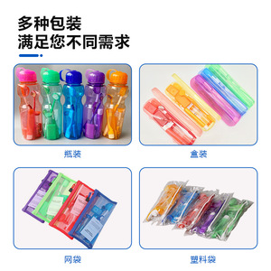 Orthodontic 8-piece set, <b>bottled</b> cleaning toothbrush for braces, orthodontic protection wax, interdental <b>brush</b> - Product Image 3