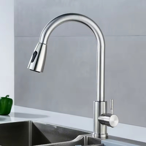 360 Вращение из нержавеющей стали выдвижной Распылитель кухонный кран - Product Image 4