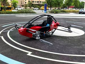 Châssis d'avion électrique ultraléger à siège unique personnalisable pour VAE (véhicule aérien électrique) à basse altitude - Product Image 2