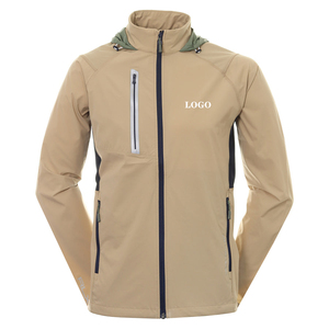 Chaquetas Softshell de Nailon para Hombre de Alta Calidad, Logotipo Personalizado, Impermeables, Cortavientos, con Cuello Alto y Cremallera Extra Grande - Product Image 5