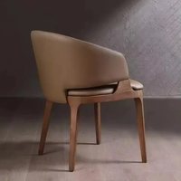 Chaises de salle à manger simples JP Luxury Italian Minimalist Modern Furniture Restaurant Coffee Shop