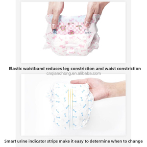 Pañales Desechables para Mascotas Sólidos y Ecológicos de Alta Absorbencia, Pañales Desechables para Perros <span class=keywords><strong>Dono</strong></span> Súper Absorbentes a Prueba de Fugas - Product Image 4