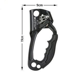 Abrazadera de Cuerda de Aluminio Personalizada de Alta Calidad LFEDC para Rappel en Árboles Mano Derecha o Izquierda para Escalada en Roca y Montaña - Product Image 2