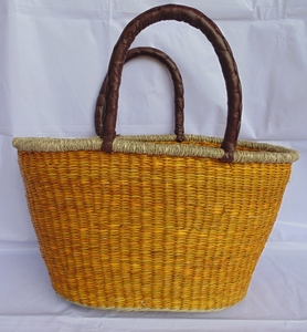 Sac cabas tressé léger et tendance en jacinthe d'eau Urban Life – Look moderne – Exportation internationale – Vente en gros - Product Image 4