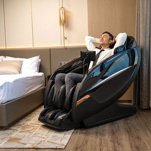 Fauteuil de <span class=keywords><strong>massage</strong></span> vibrant moderne à gravité zéro <span class=keywords><strong>pour</strong></span> le corps entier, les épaules et le cou, avec têtes de <span class=keywords><strong>massage</strong></span> en silicone - Product Image 3