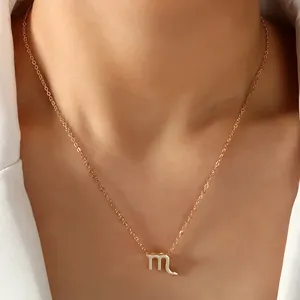 Collana RINHOO con 12 Segni Zodiacali per Donne, Ciondolo con 12 Costellazioni, Gioiello di Compleanno con Confezione Regalo in Cartoncino - Product Image 2