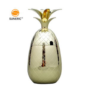 Taza <span class=keywords><strong>de</strong></span> cóctel novedosa <span class=keywords><strong>de</strong></span> 500 ml, <span class=keywords><strong>de</strong></span> acero inoxidable, para fiestas hawaianas, color cobre dorado, taza para beber, vasos <span class=keywords><strong>de</strong></span> cóctel <span class=keywords><strong>de</strong></span> metal con forma <span class=keywords><strong>de</strong></span> piña <span class=keywords><strong>de</strong></span> Moscú, con tapa - Product Image 6