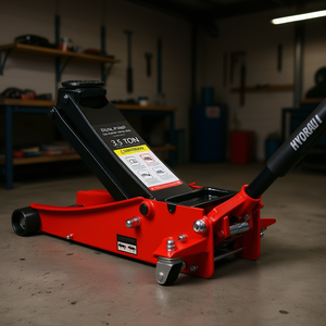 Gato hidráulico de acero de alta resistencia Db de 3.5 toneladas con doble pistón, perfil bajo, elevación rápida, para carreras - Product Image 2