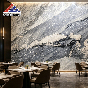 Wenlei Supply - Losa de Mármol Azul Gris de Alta Gama con Vetas Blancas Únicas, 18 mm de Grosor, Acabado Pulido, Duradero e Impermeable para Cocina y Comedor - Product Image 6