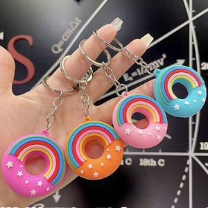 Porte-clés boussole créatif de Noël en PVC souple 3D, personnalisé, en gros, pour sac à dos d'étudiant, décoration suspendue - Product Image 1