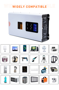 Inversor 12v 24v 48v to 110v 220v Pure Sine Wave Off Grid 300w 2000w 3000w 5000w 6500w to Ac Power <b>Solar</b> - Product Image 3