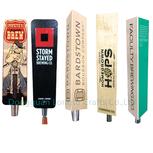 Logotipo personalizado de la marca Homebrew Beer Handle Classic Custom Beer Tap Handle - Product Image 4